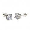 Senna earrings with rhodium-plated silver 925 crystals