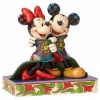 Figurina Mickey and Minnie Mouse in the blanket