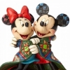 Figurina Mickey and Minnie Mouse in the blanket