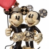 Mickey and Minnie Mouse with Heart figurine