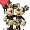 Figurina Mickey and Minnie Mouse with Heart