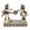 Figurina Mickey and Minnie Mouse - Real Sweetheart