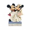 Mickey and Minnie Mouse figurine - Congratulations