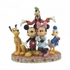 Mickey Mouse and the Gang together figurine