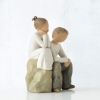 Figurina Willow Tree - Brother and Sister By my side - Frate si sora, o relatie minunata pentru viata intreaga!