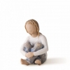 Figurina Willow Tree - Spirited Child - Copil spiritual meditand