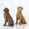 Willow Tree figurine - Love My Dog (light)