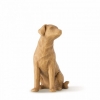 Willow Tree figurine - Love My Dog (light)