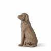 Willow Tree figurine - Love My Dog (dark)