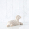 Willow Tree figurine - Love My Dog (small white)