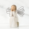Figurina Willow Tree - Angel of Caring - Inger grijuliu