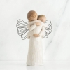 Figurina Willow Tree - Angels Embrace - O imbrățișare ca a unui  înger pazitor