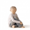 Figurina Willow Tree - Caring Child - Copil crescut cu grija iubitoare a parintilor