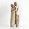 Willow Tree figurine - We are Three - Before it was just you and me, now we are three - a family!