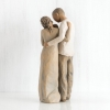 Figurina Willow Tree - We are Three - Suntem Trei - Inainte eram doar tu si cu mine, acum suntem trei - o familie!
