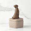 Willow Tree figurine - Love My Dog (dark) box