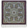 Sal premium Belle din lana, maro, 148x148cm