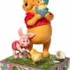 Winnie The Pooh, Chicken and Piglet figurine