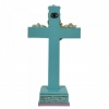 Cross with Lilies and Dove figurine