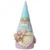 Gnome figurine with flowers