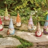 Gnome figurine with flowers