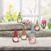 Gnome figurine with flowers