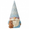 Gnome figurine with a puppy