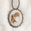 Willow Tree figurine - Kindness (boy) - Goodness (boy) - Boy with puppy Ornament