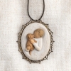 Figurina Willow Tree - Kindness (boy) - Bunatate (baiat) - Baiat cu catel Ornament