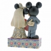 Mickey Mouse and Minnie Mouse figurine - Two souls, one heart