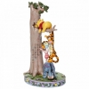 Tree figurine with Pooh and friends