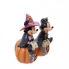 Mickey Mouse and Minnie Mouse figurine - Boo Pumpkins