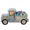 Figurina Jim Shore, Camion de paste cu oua, - aduce bucuriile de Paste in calea ta