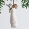 Figurina Willow Tree - Beautiful Wishes Ornament - Pentru tine am cele mai frumoase de dragoste, sanatate, fericire
