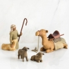 Figurina Willow Tree - Shepherd and Stable Animals -  Pastorul si animalele din grajd