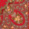 Sal premium Viennese Waltz din lana, rosu, 146x146cm