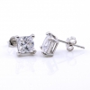 Cercei Romb cu cristale Swarovski crystal, argint 925 rodiat