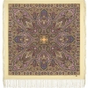 Sal premium Dog-Rose din lana, crem, 135x135cm
