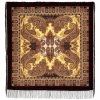 Premium shawl Favorite, wool, black - 125x125cm