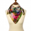 Premium scarf Dreamy, cotton - 80x80cm
