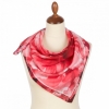 Premium scarf Orchideea heart, viscose - 80x80cm