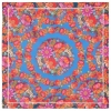 Esarfa premium Floral din viscoza, 80x80cm