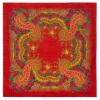 Esarfa premium South Bouquet din lana, rosu, 89x89cm
