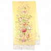 Premium scarf Polonaise, crepe de chine silk - 190x50cm