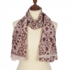 Premium scarf Fabulous drop, crepe de chine silk - 150x43cm
