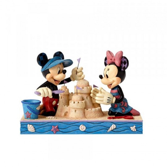 Mickey and Minnie Mouse figurine - Seaside Sweetherts