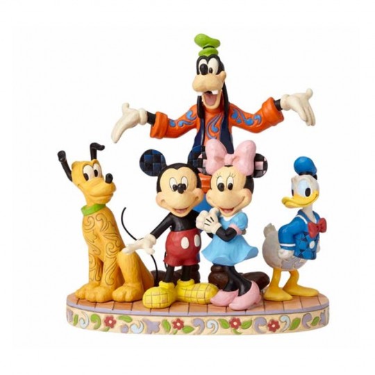 Mickey Mouse and the Gang together figurine