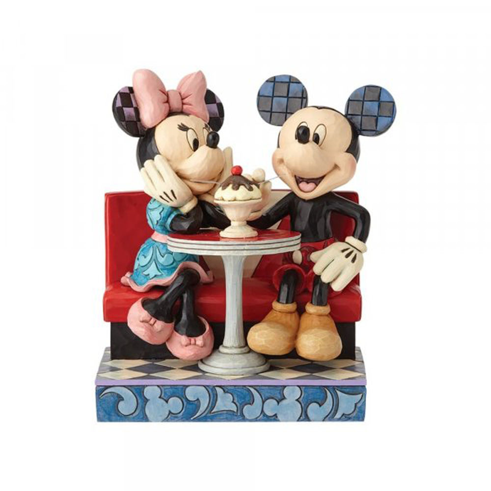 Figurina Mickey and Minnie Mouse - Love Comes In Many Flavours