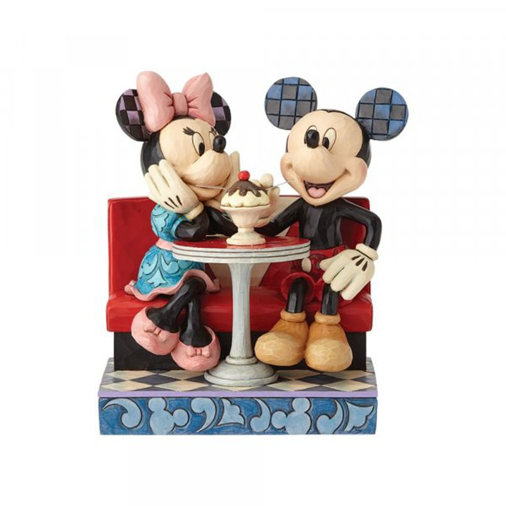 Mickey and Minnie Mouse figurine - Love Comes In Many Flavors