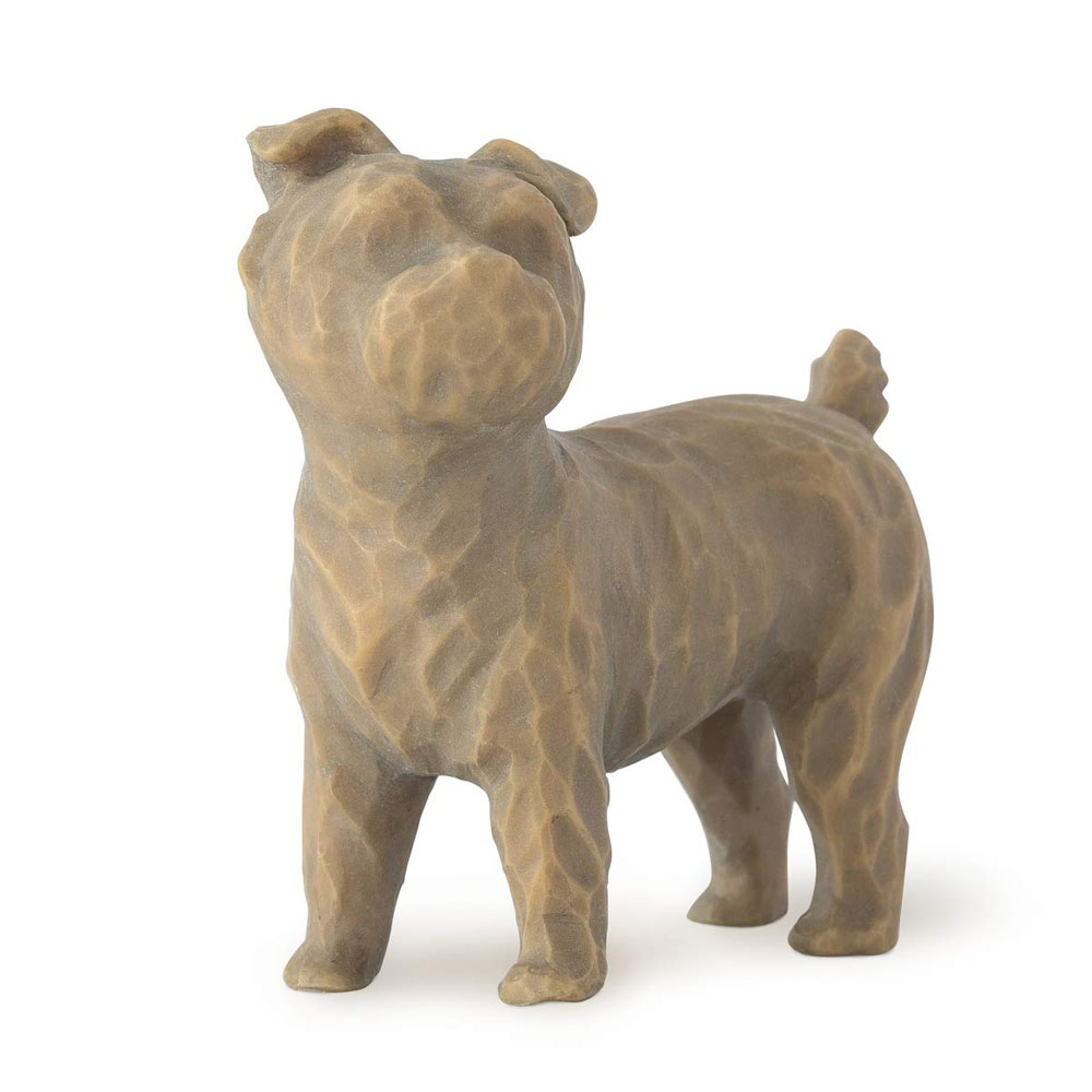 Figurina Willow Tree - Love My Dog (small standing) - Iubeste Cainele